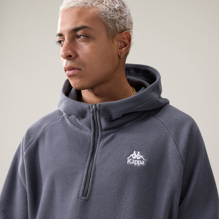 Fleece_MAN_ORSONS_Hoodie_Grey Charcoal - White Natural - BlackAndWhite
