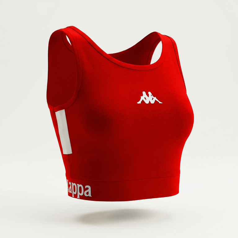 T-Shirts & Top_WOMAN_CASSILI_T-Shirt_Red Cherry - Commercial 1