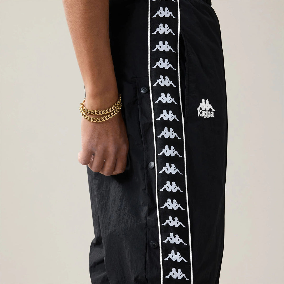 Pants_Unisex_222 BANDA    SEBASTIAN_Sport Trousers_Black - White - Commercial 1