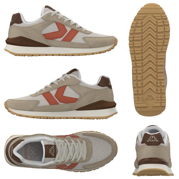 Sneakers_Unisex_ MARTIN_Low Cut_White Tofu-Beige Lt Rice-Brown Reddish - Detail