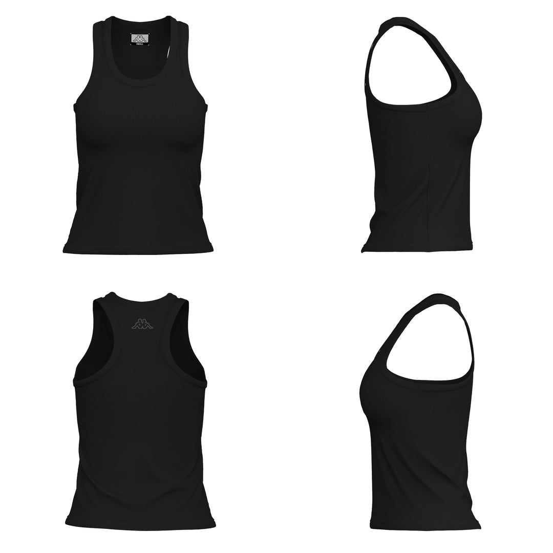 T-Shirts & Top_Woman_ IBENNY_Tank_Black - Commercial 1