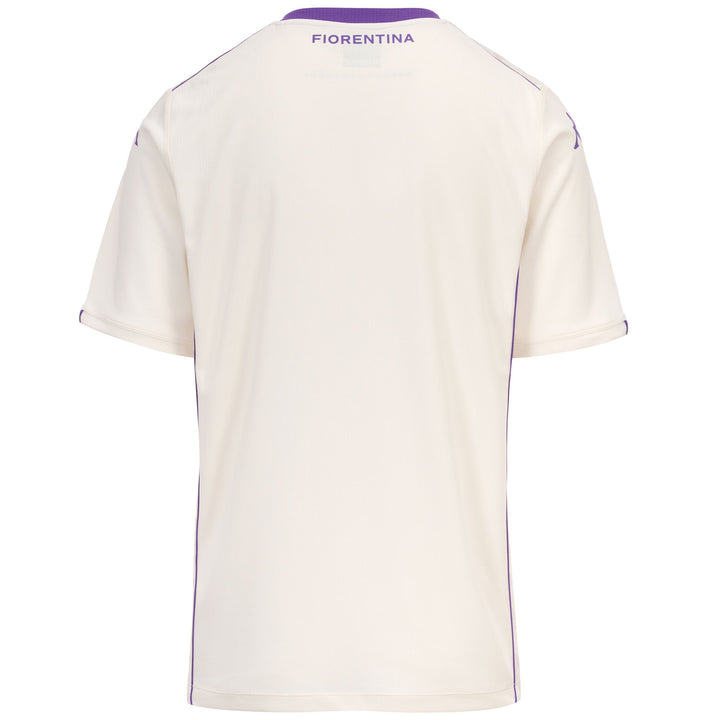 2026 AWAY FIORENTINA - Active Jerseys - Shirt - MAN - White Whisper-Violet Tillandsia
