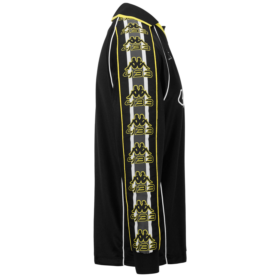 ROMBAT 433 - Active Jerseys - T-Shirt - MAN - Black-White-Yellow Blazing