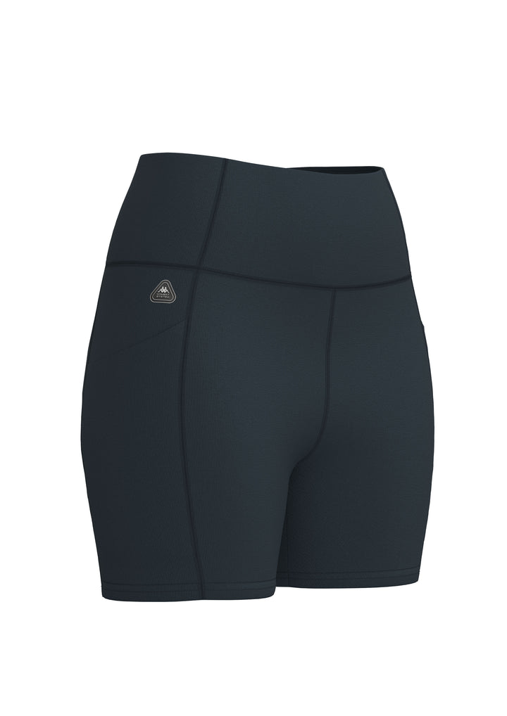 LUCIA - Shorts - Sport Shorts - Woman - Carbon-Blue Infinity