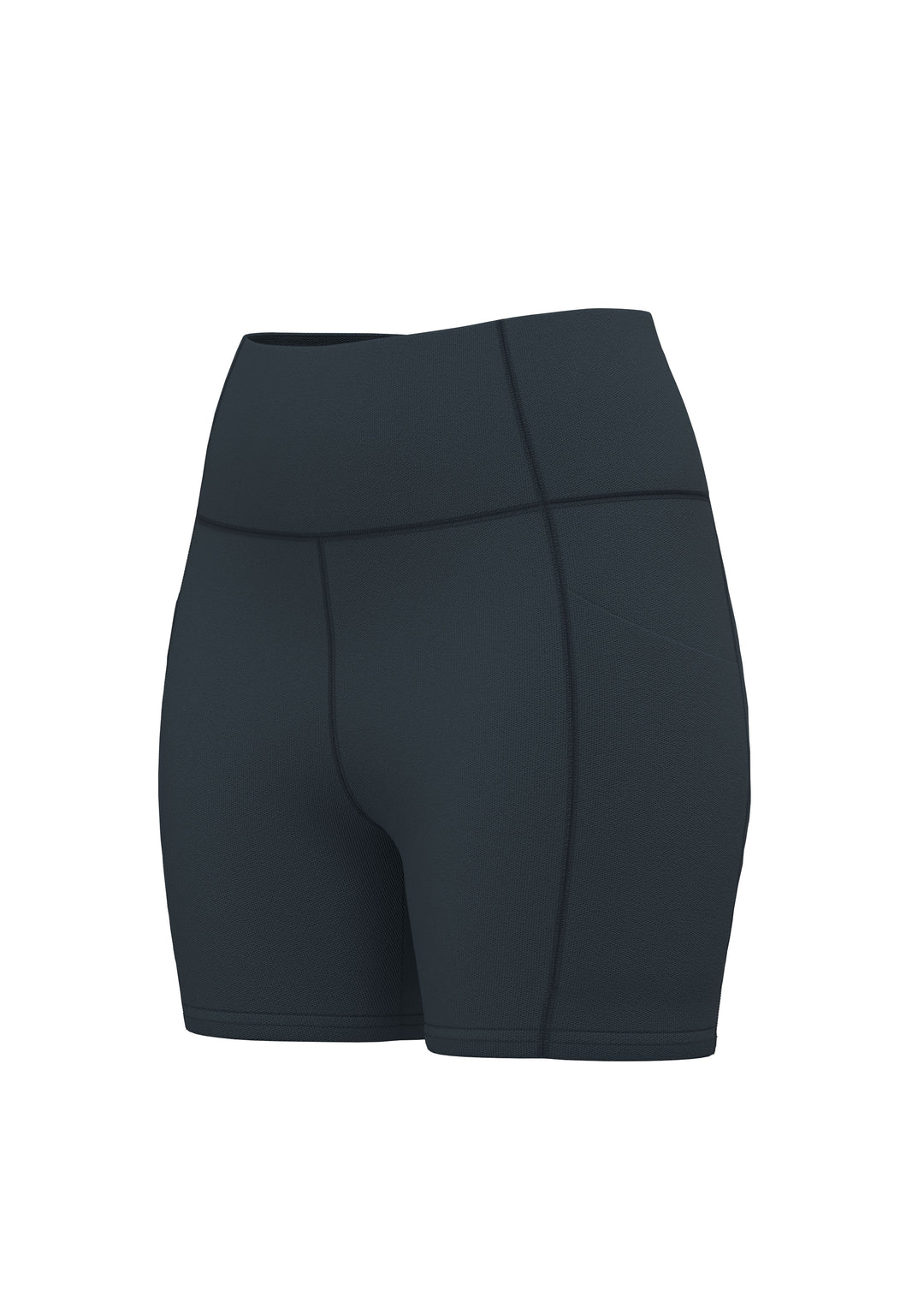 LUCIA - Shorts - Sport Shorts - Woman - Carbon-Blue Infinity