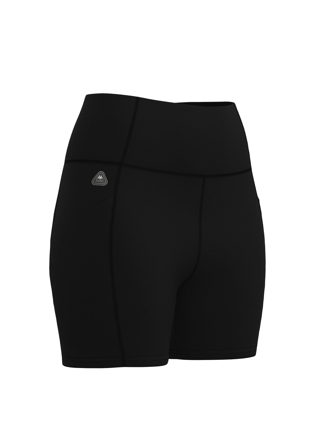 LUCIA - Shorts - Sport Shorts - Woman - BLACK-Black