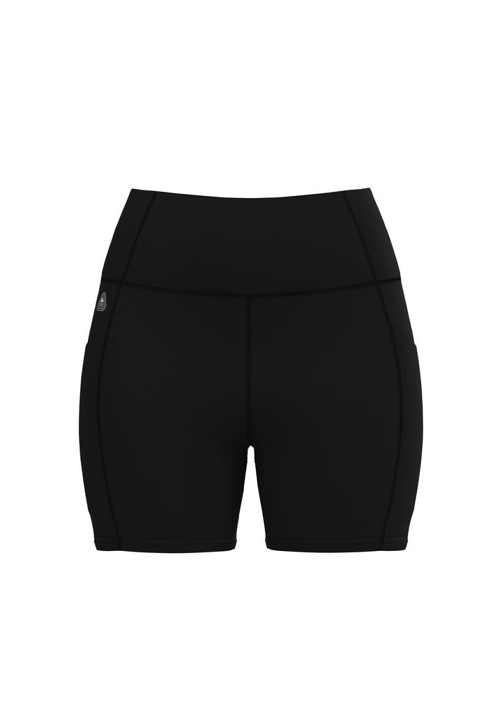 LUCIA - Shorts - Sport Shorts - Woman - BLACK-Black