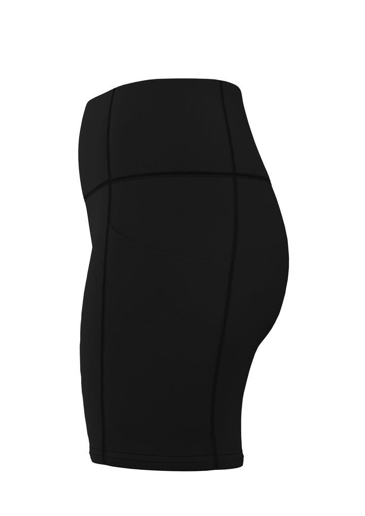 LUCIA - Shorts - Sport Shorts - Woman - BLACK-Black