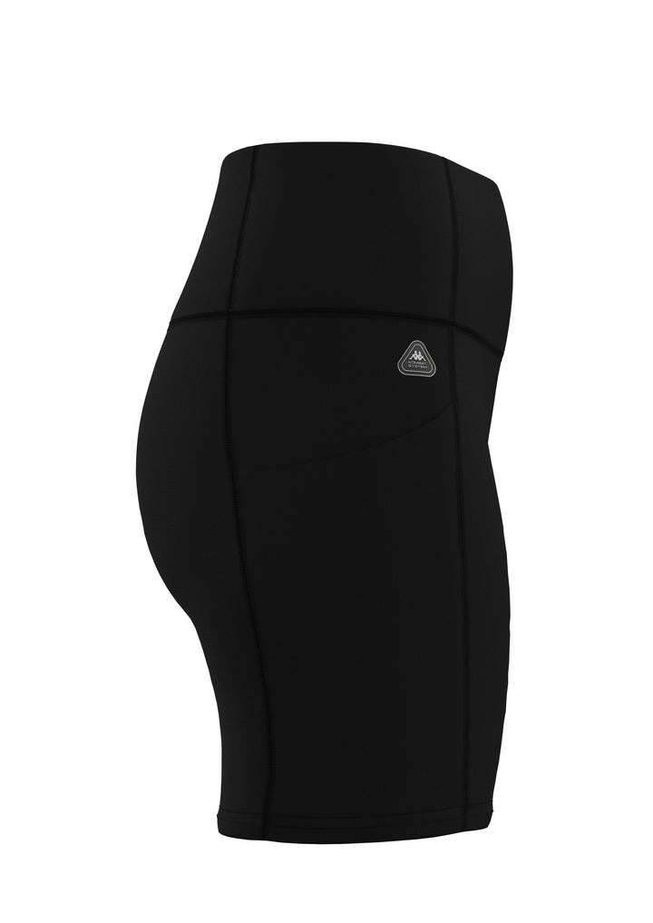 LUCIA - Shorts - Sport Shorts - Woman - BLACK-Black