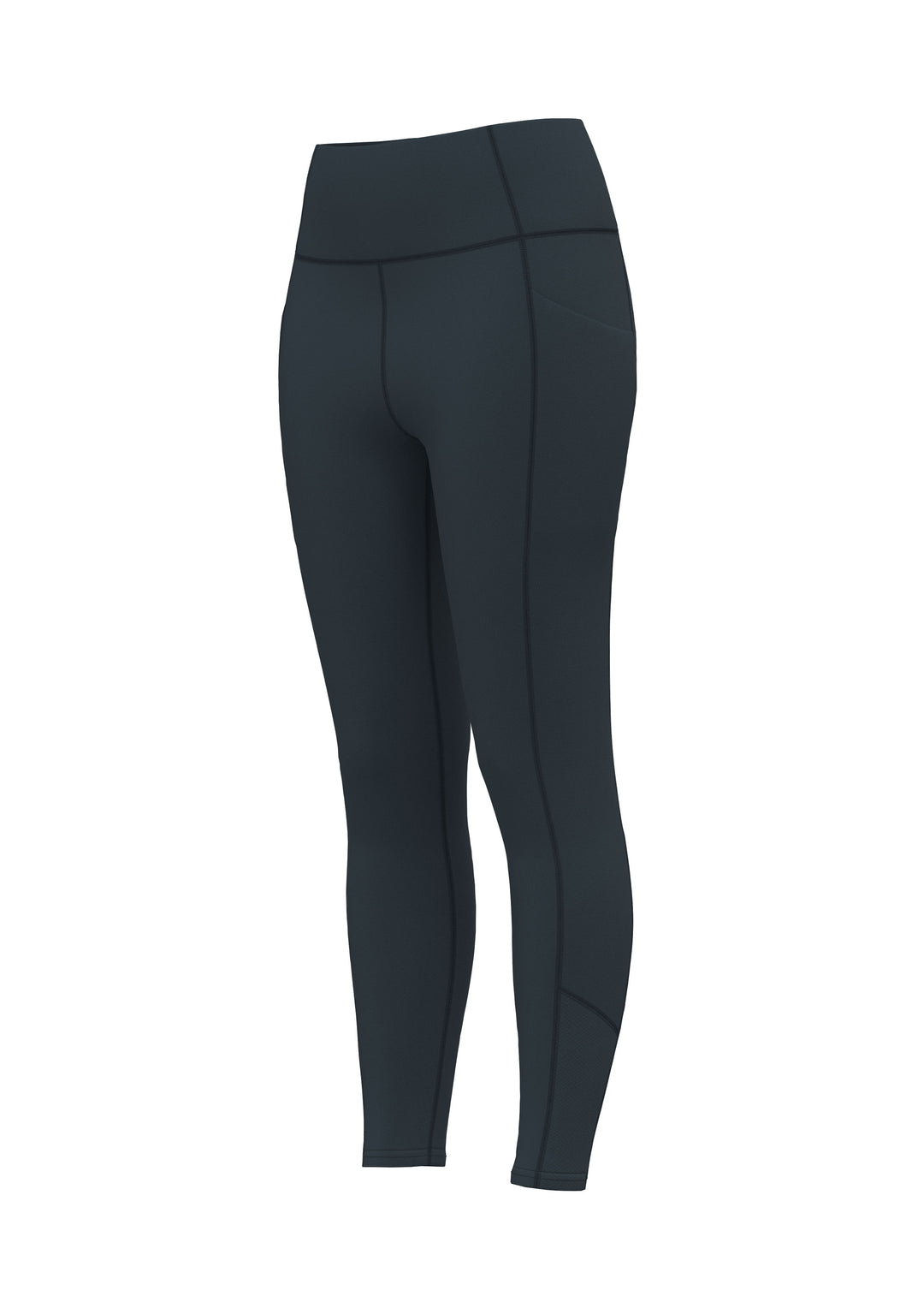 LEONORA - Pants - Sport Trousers - Woman - Carbon-Blue Infinity
