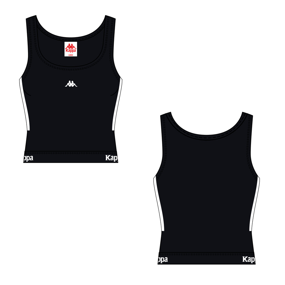 T-Shirts & Top_WOMAN_CASSILI_T-Shirt_Q1 2024 JET BLACK - Commercial 1
