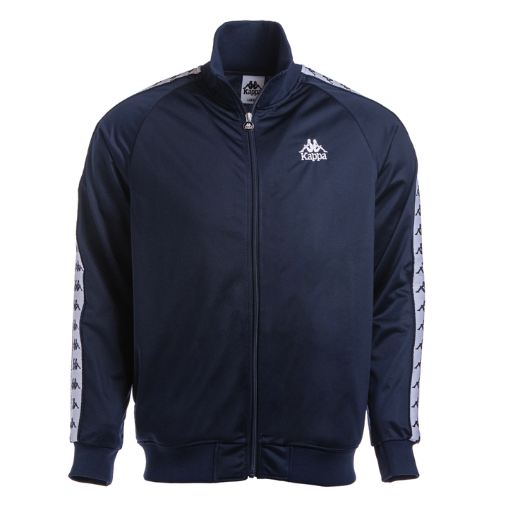 LYMAN - Fleece - Jacket - MAN - Blue Dk-White