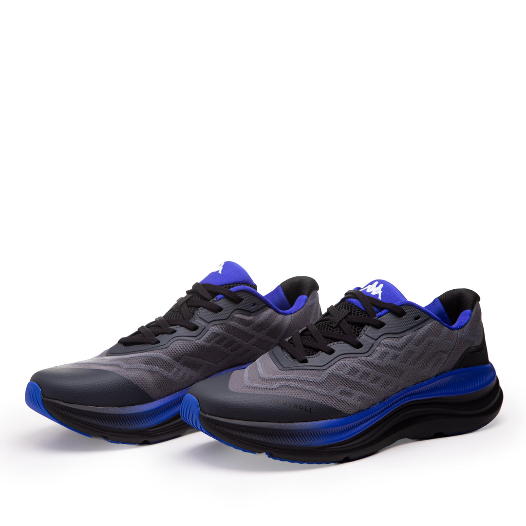 KONTROLL - Sport Shoes - Low Cut - UNISEX - Grey Charcoal-Blue Royal