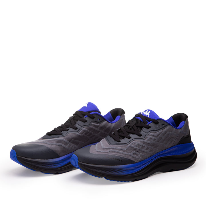 KONTROLL - Sport Shoes - Low Cut - UNISEX - Grey Charcoal-Blue Royal