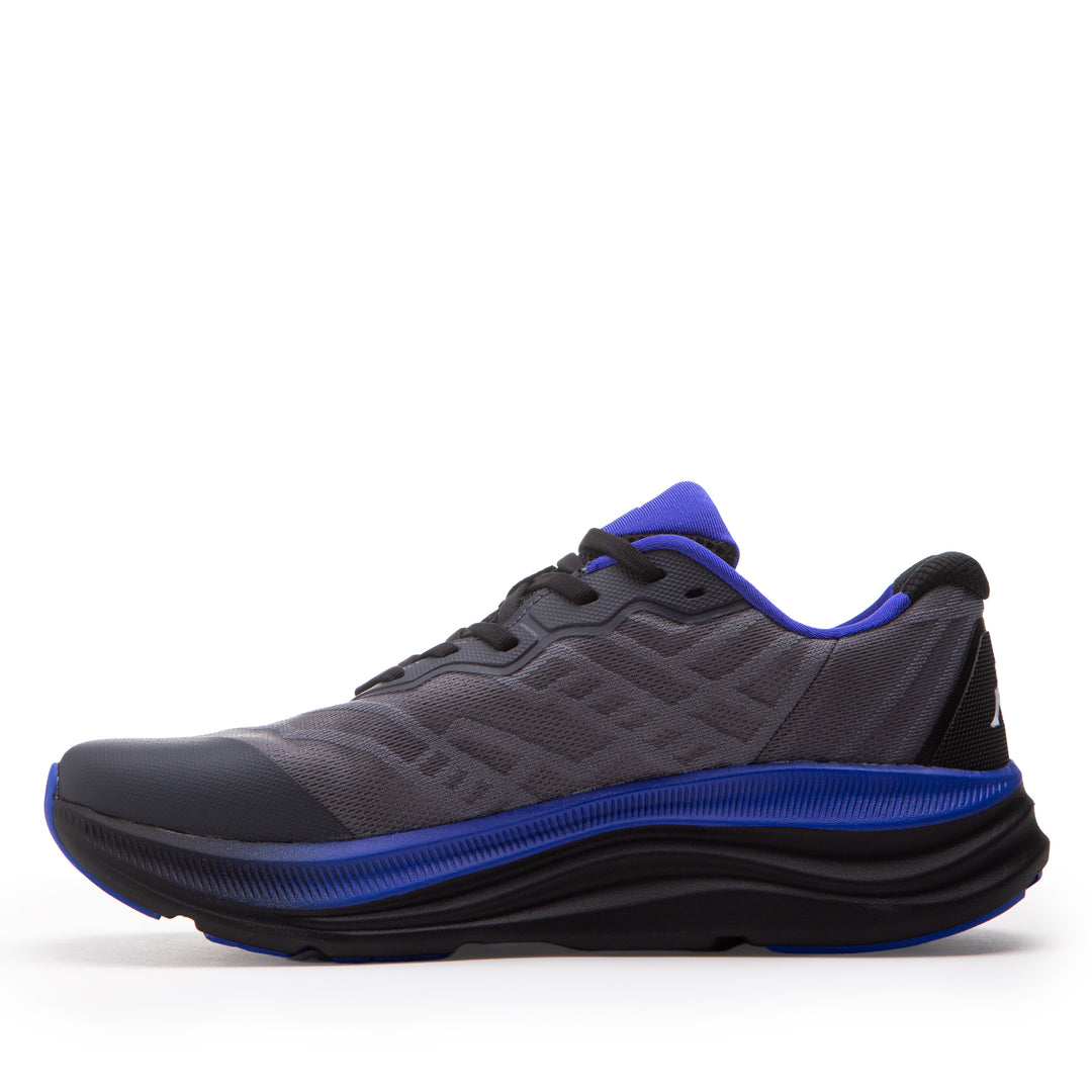 KONTROLL - Sport Shoes - Low Cut - UNISEX - Grey Charcoal-Blue Royal