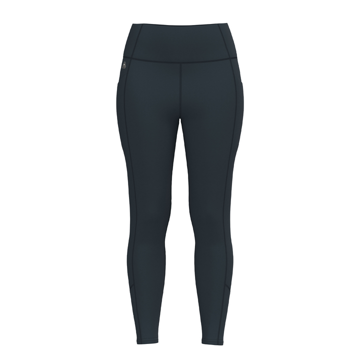 LEONORA - Pants - Sport Trousers - Woman - Carbon-Blue Infinity