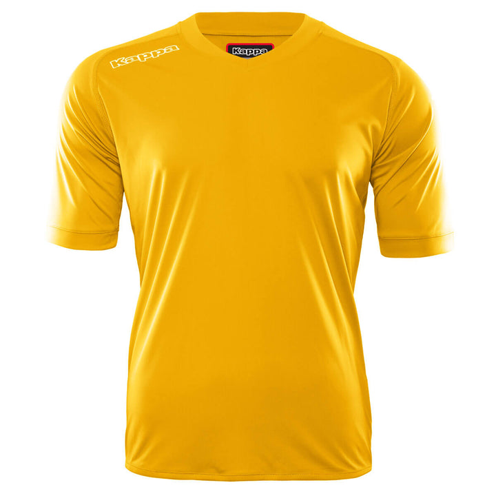 Kappa Unisex Short Sleeve Jersey - Yellow