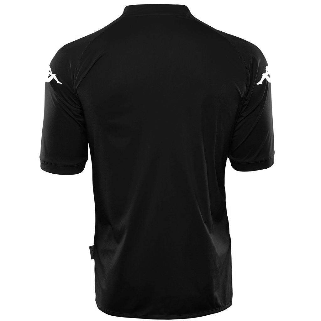 Kappa Unisex Short Sleeve Jersey - Black