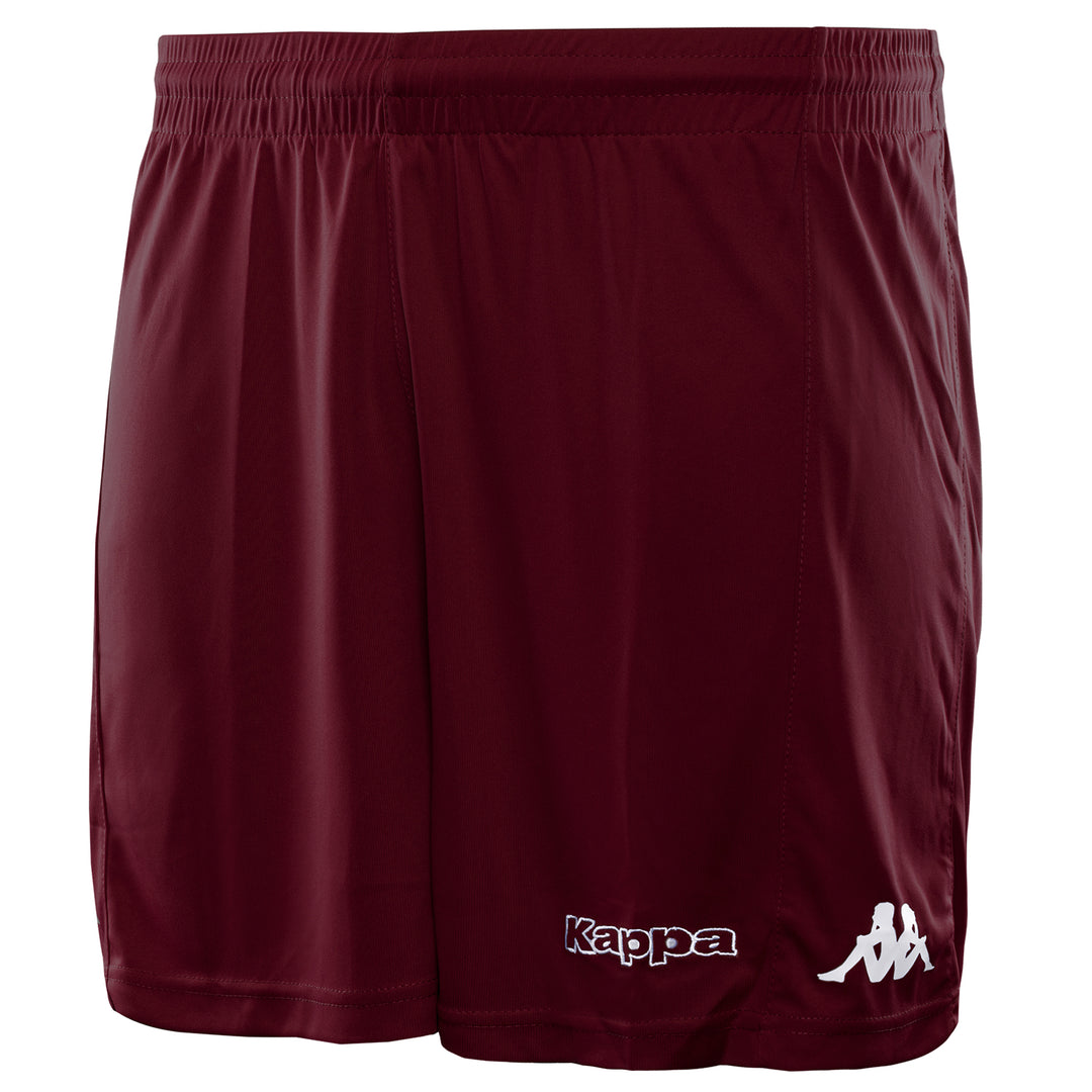 Kappa Unisex Match Shorts - Maroon