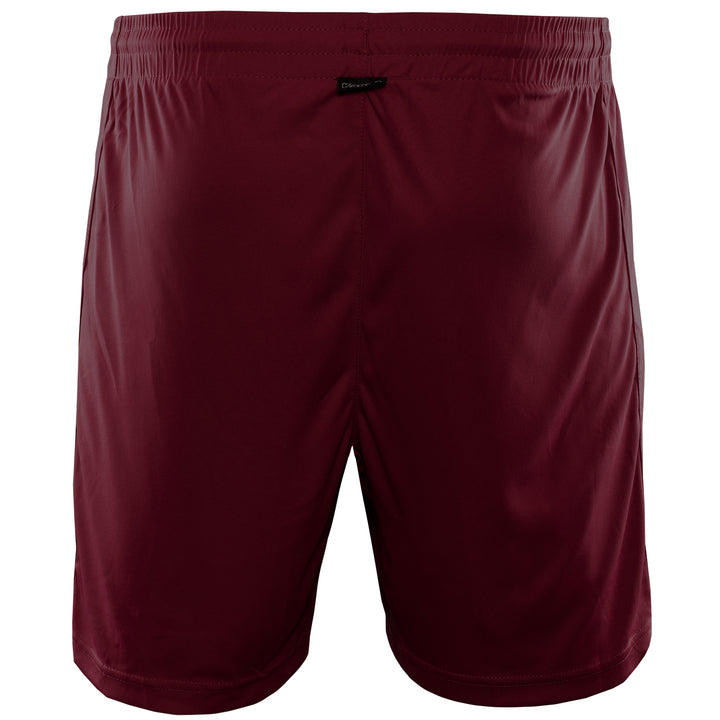 Kappa Unisex Match Shorts - Maroon