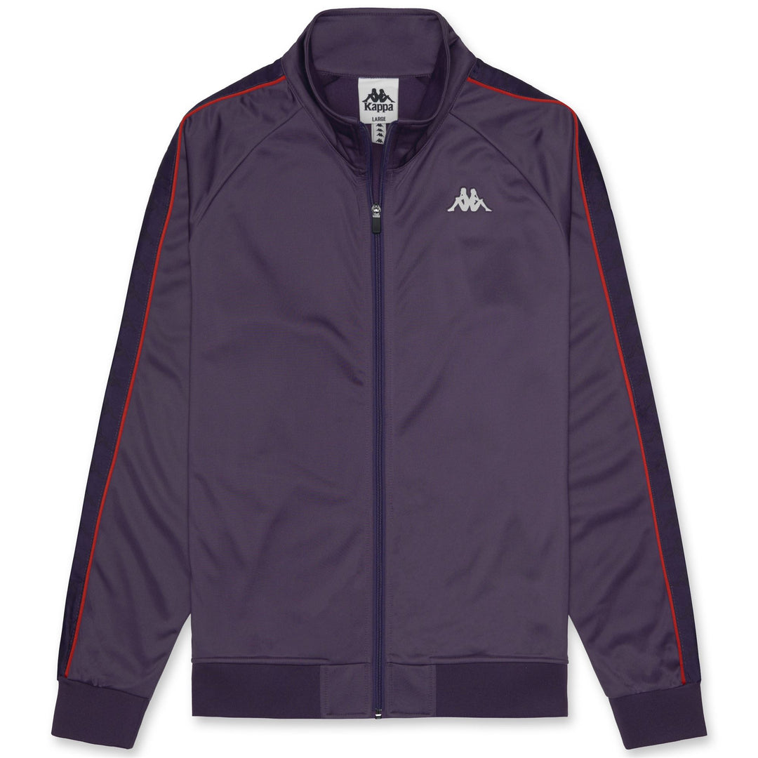 Fleece_WOMAN_   WANNISTON SLIM_Jacket_Violet Anil - Red Md Coral - Commercial 1