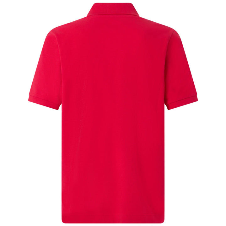 Polo Shirts_Man_  LIFE MSS_Polo_Red-White - Red Racing - White - DressedSide
