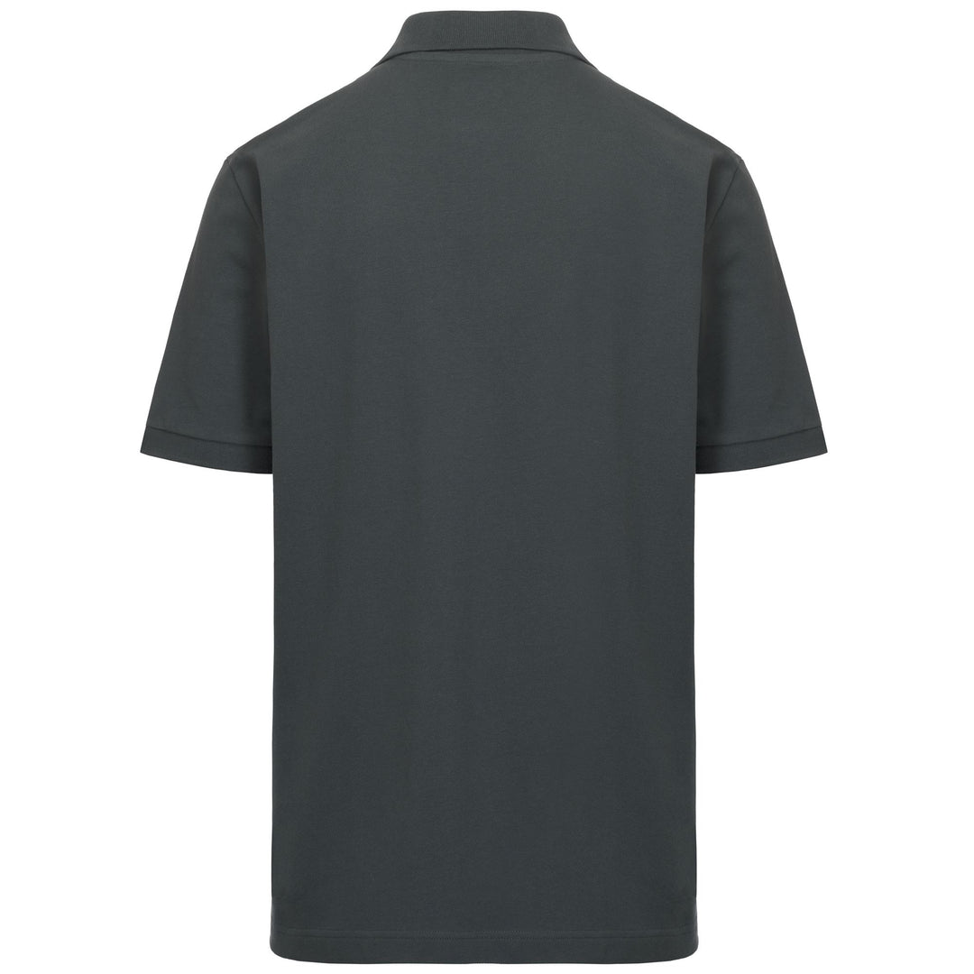 Polo Shirts_Man_  LIFE MSS_Polo_GREEN BLACKISH - DressedSide