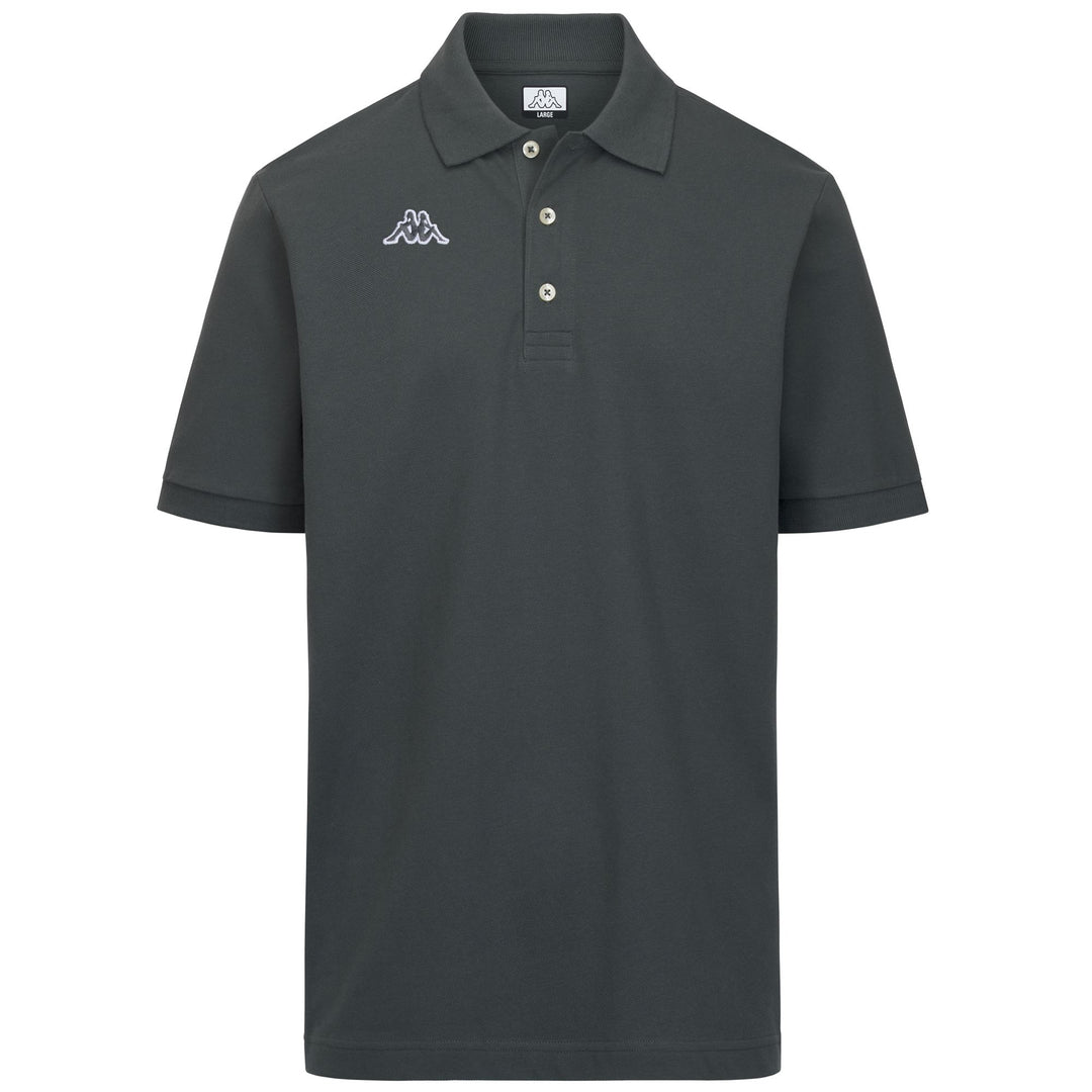 Polo Shirts_Man_  LIFE MSS_Polo_GREEN BLACKISH - Photo