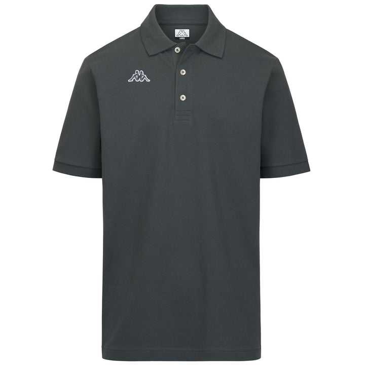 Polo Shirts_Man_  LIFE MSS_Polo_GREEN BLACKISH - Photo