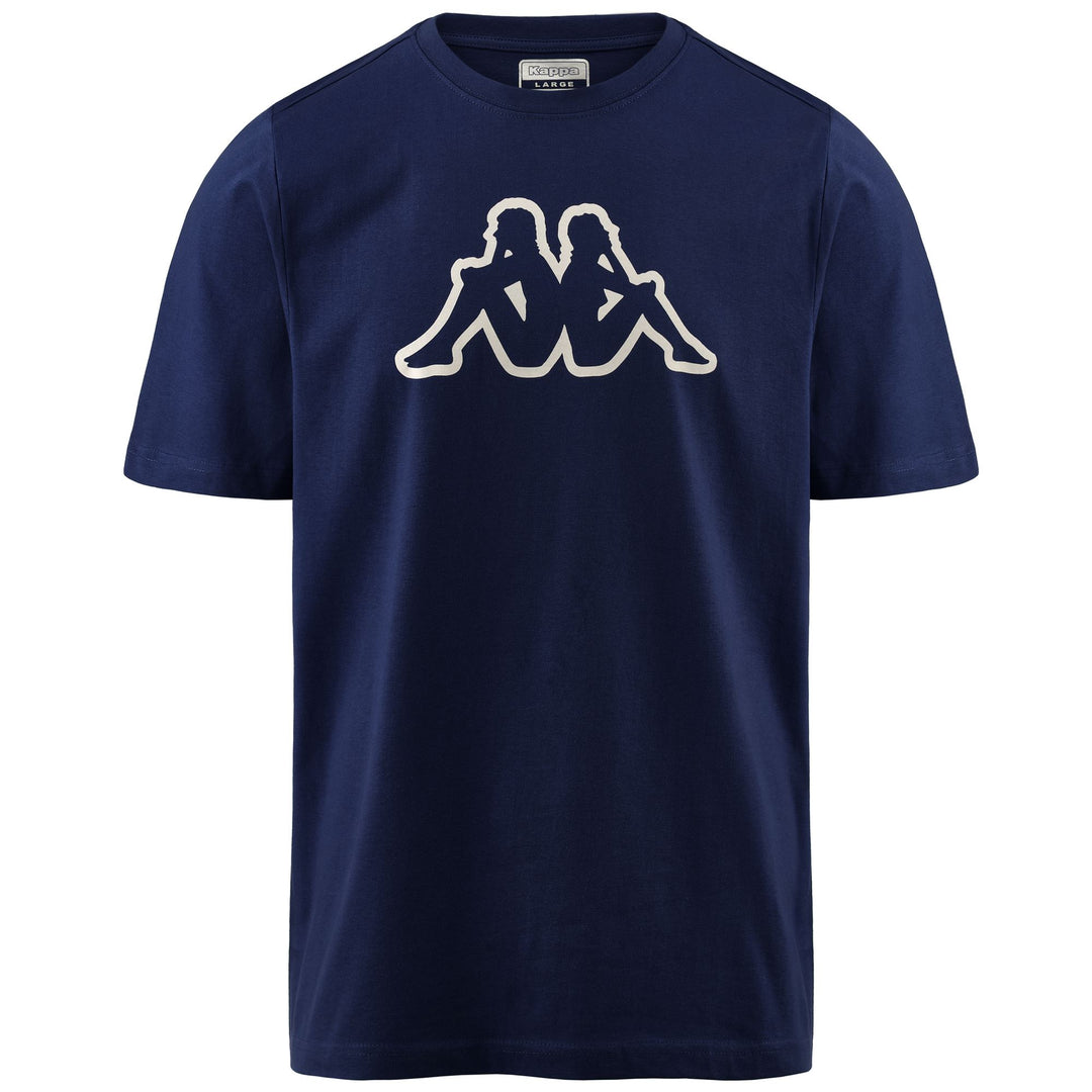 T-Shirts & Top_MAN_ KORPO CROMEN_T-Shirt_Blue Marine - Commercial 1