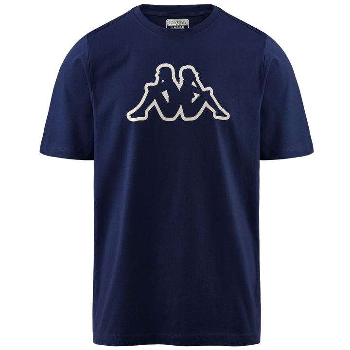 T-Shirts & Top_MAN_ KORPO CROMEN_T-Shirt_Blue Marine - Commercial 1