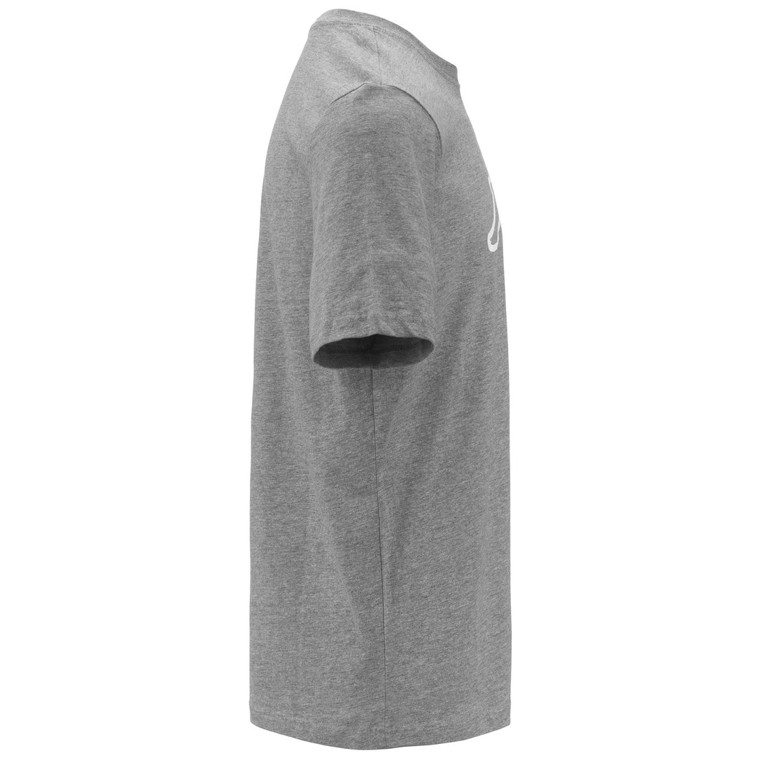 T-Shirts & Top_MAN_ KORPO CROMEN_T-Shirt_Grey Md Mel - DressedFront