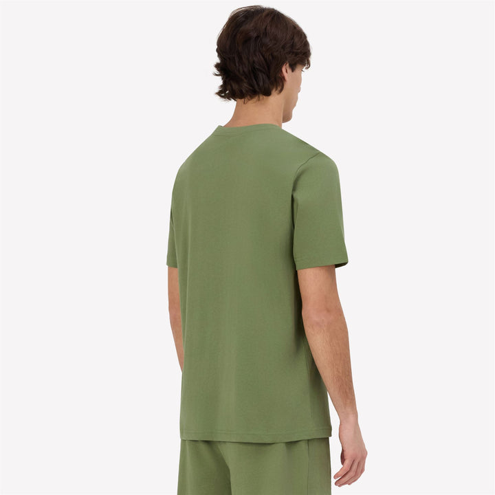 T-Shirts & Top_Man_ KORPO CROMEN_T-Shirt_Green Olivine - Green Rifle - Commercial 7