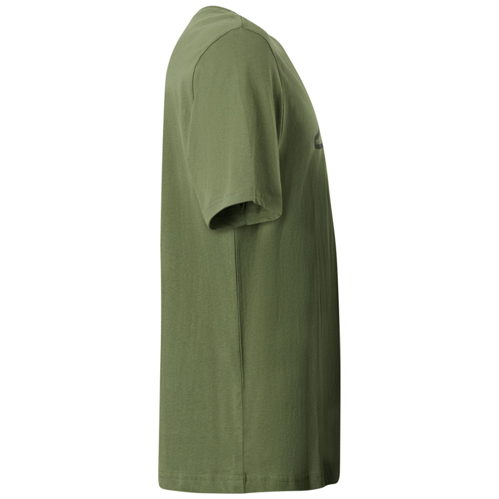 T-Shirts & Top_Man_ KORPO CROMEN_T-Shirt_Green Olivine - Green Rifle - Commercial 2