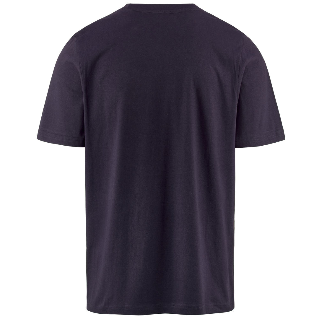 T-Shirts & Top_MAN_ KORPO CROMEN_T-Shirt_Blue Maritime - DressedSide