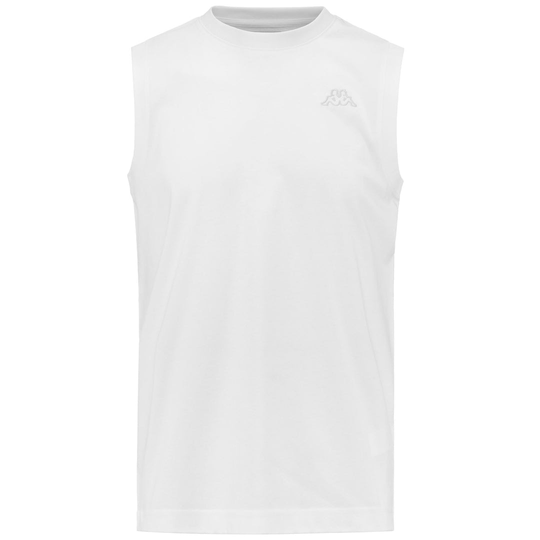 T-Shirts & Top_MAN_  KORPO CADWAL_T-Shirt_White - Grey Lt - Commercial 1