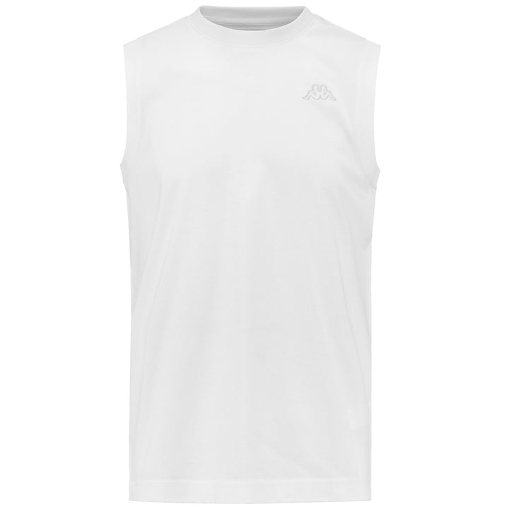 T-Shirts & Top_MAN_  KORPO CADWAL_T-Shirt_White - Grey Lt - Commercial 1