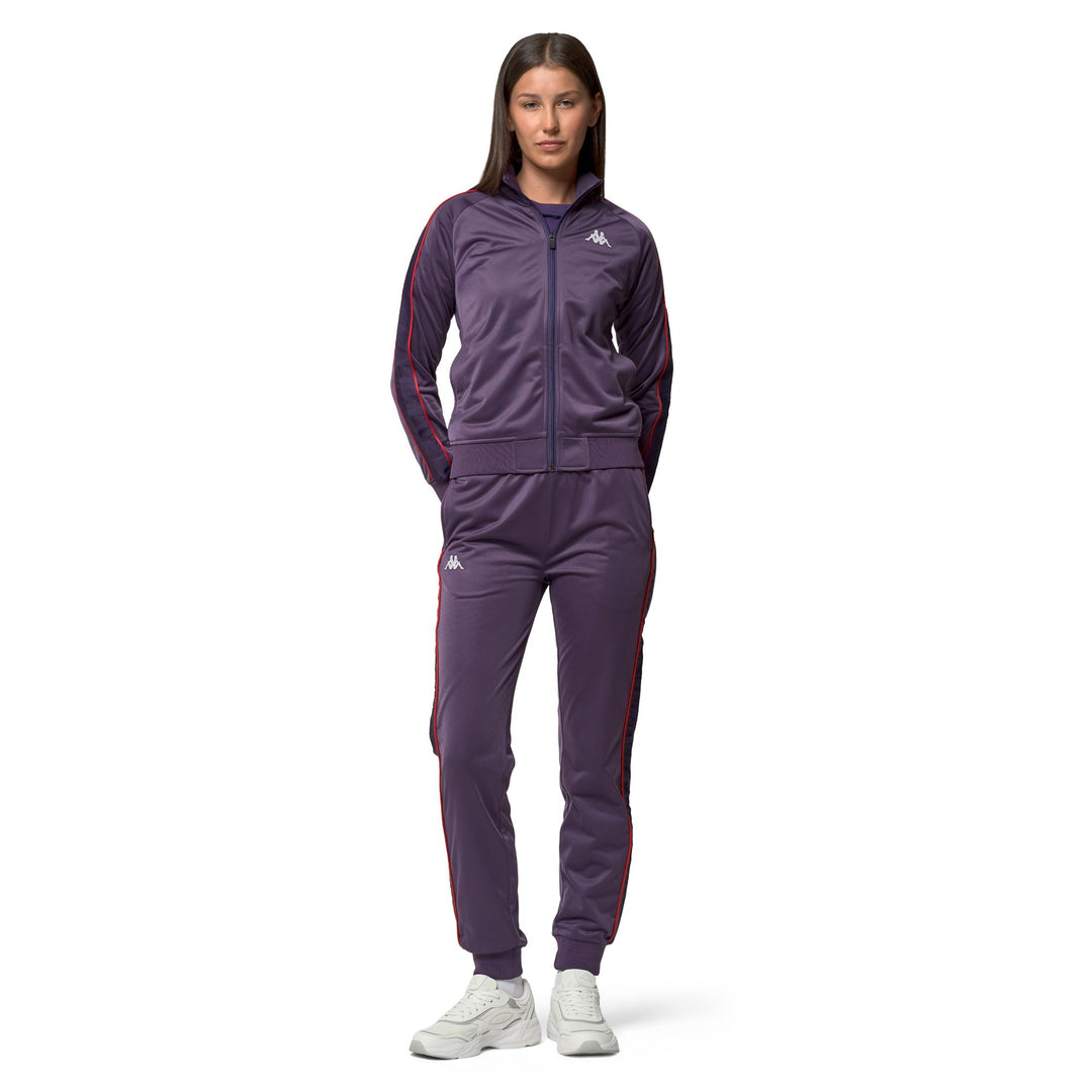 Pants_WOMAN_   WRASTORIA SLIM_Sport Trousers_Violet Anil - Red Md Coral - Commercial 4