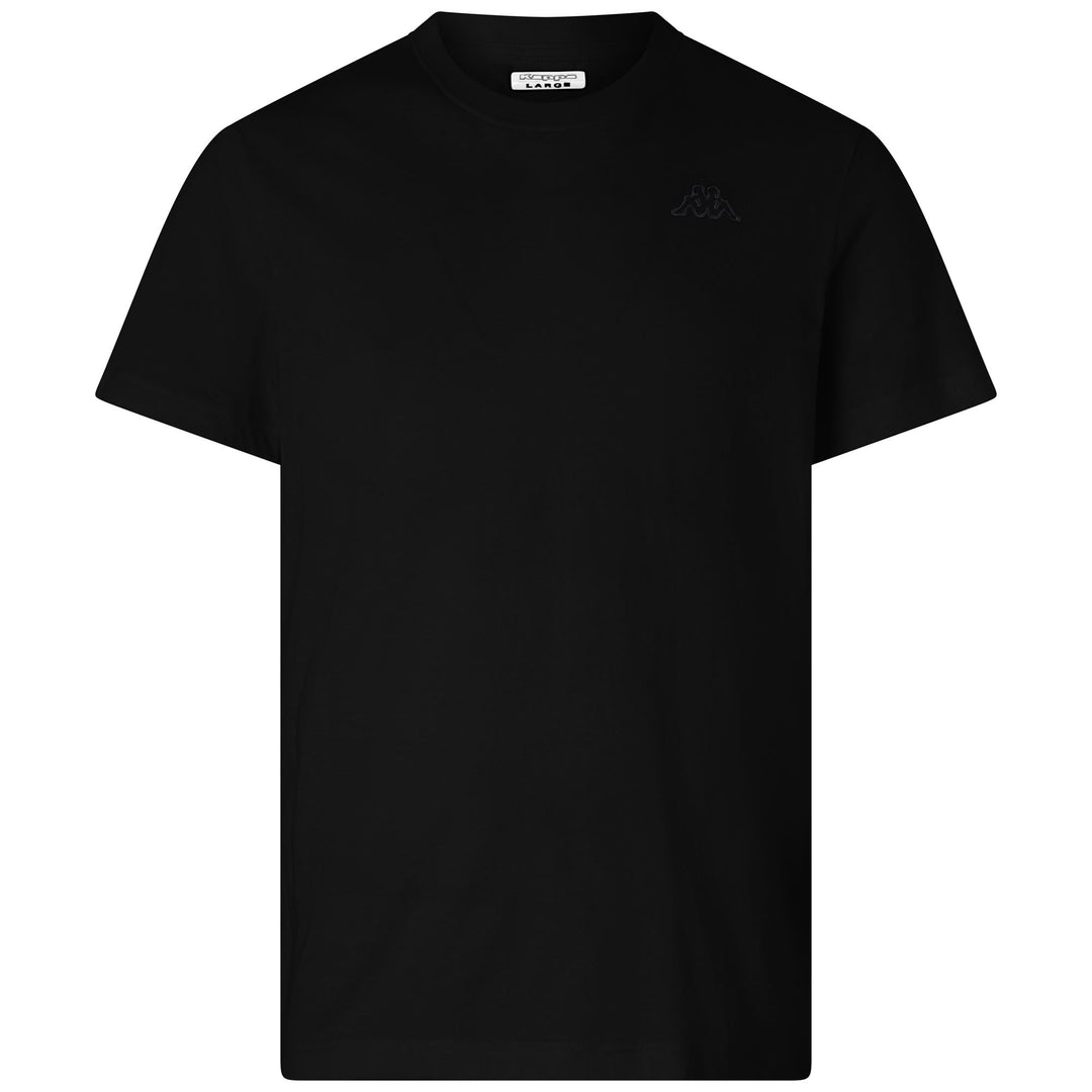 T-Shirts & Top_MAN_   KORPO CAFERS SLIM_T-Shirt_Black - Black Greyish - Commercial 1