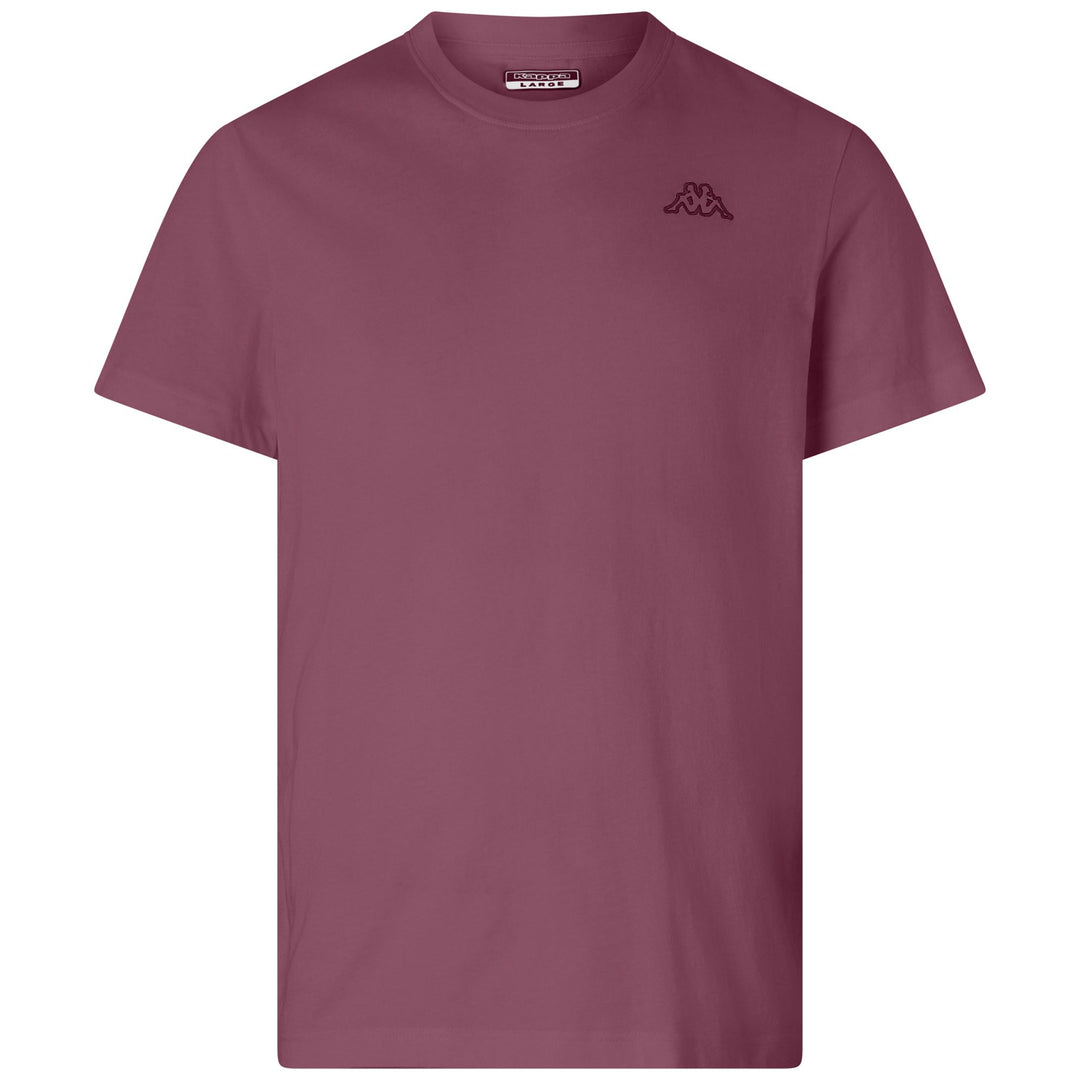 T-Shirts & Top_Man_   KORPO CAFERS SLIM_T-Shirt_Violet Rosy - Commercial 1