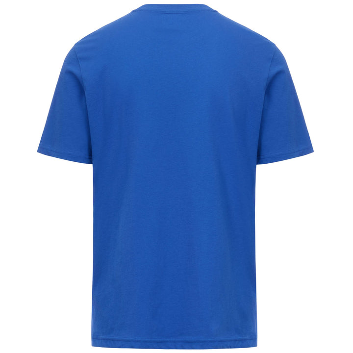 T-Shirts & Top_Man_FEDDU_T-Shirt_Blue Royal - DressedSide