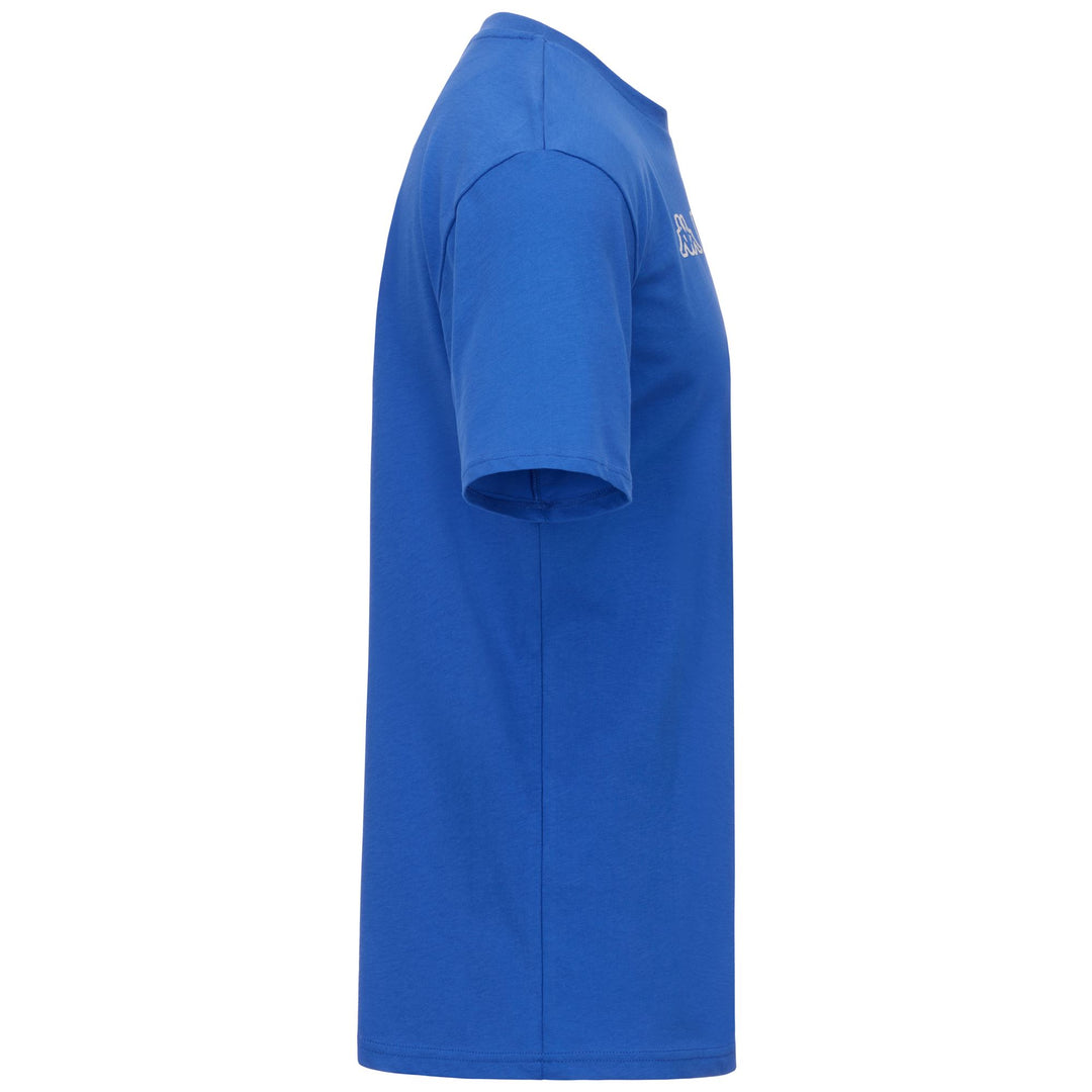 T-Shirts & Top_Man_FEDDU_T-Shirt_Blue Royal - DressedFront