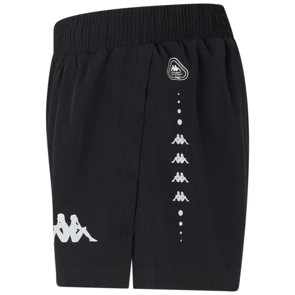 Shorts_WOMAN_ RUN FESAB_Sport Shorts_Black - DressedFront