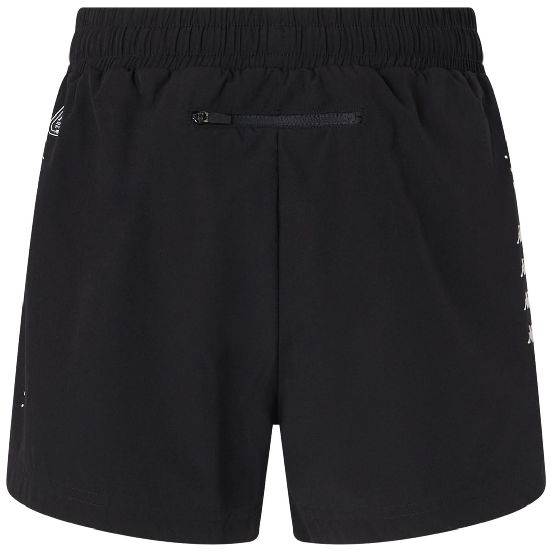 Shorts_WOMAN_ RUN FESAB_Sport Shorts_Black - DressedSide