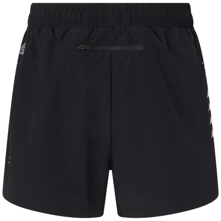 Shorts_WOMAN_ RUN FESAB_Sport Shorts_Black - DressedSide