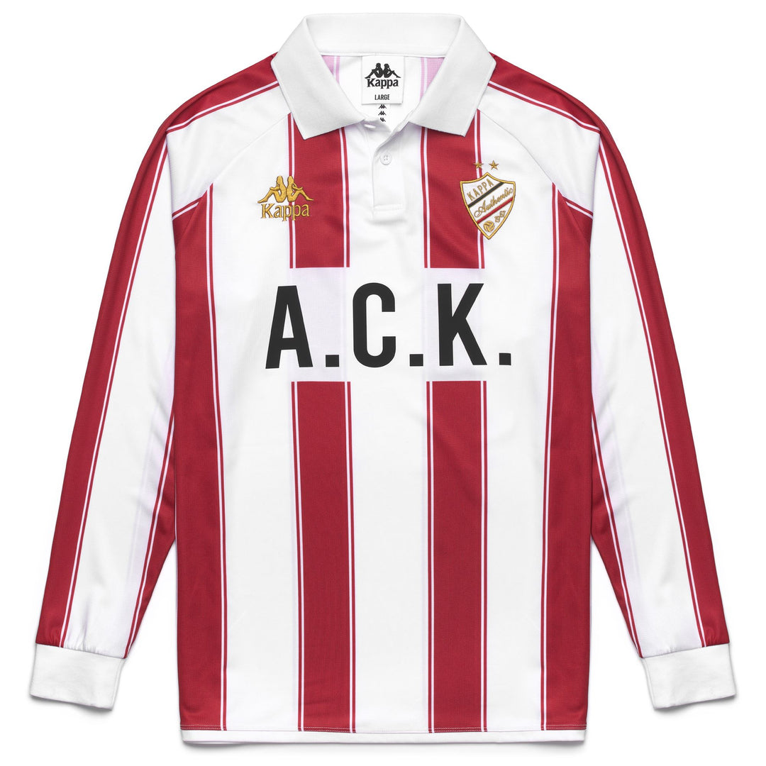 Active Jerseys_MAN_ ODEN_Polo Shirt_White - Red Racing - Black - Photo