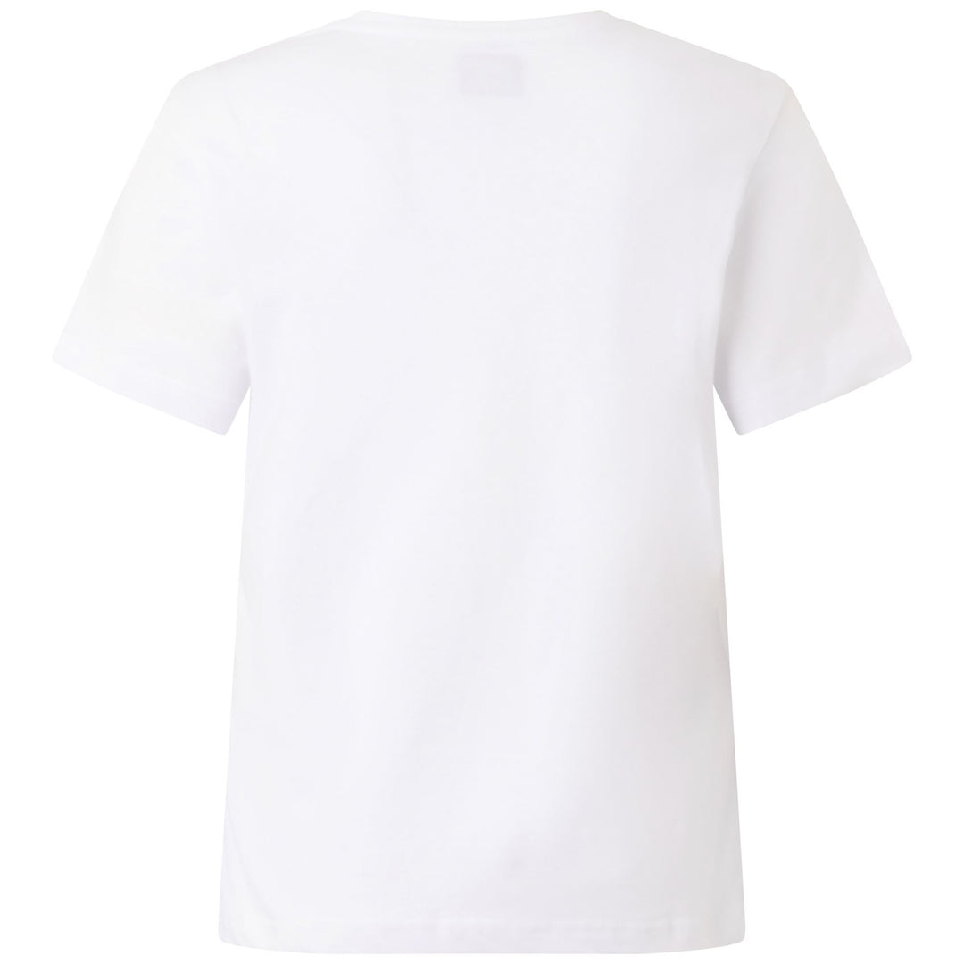 T-Shirts & Top_Woman_  SYLVIE_T-Shirt_White - Commercial 3