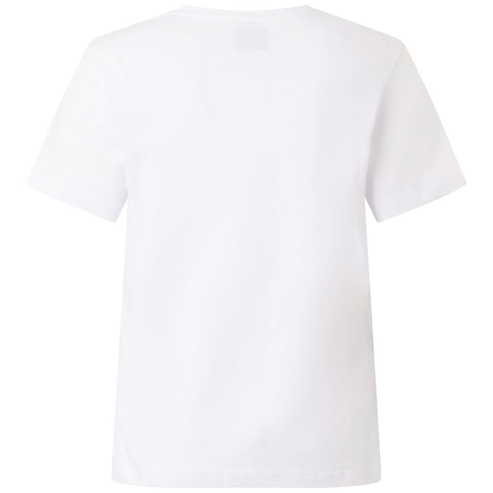 T-Shirts & Top_Woman_  SYLVIE_T-Shirt_White - Commercial 3