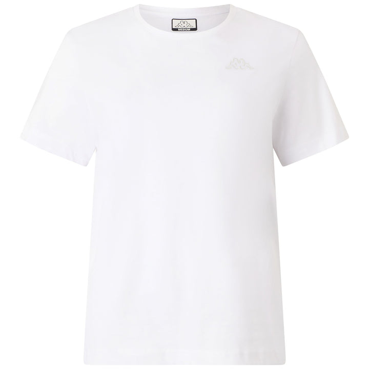 T-Shirts & Top_Woman_  SYLVIE_T-Shirt_White - Commercial 1