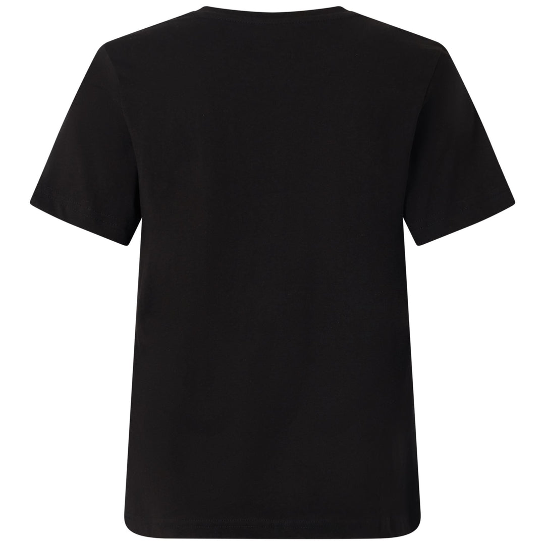 T-Shirts & Top_Woman_  SYLVIE_T-Shirt_Black - Commercial 3